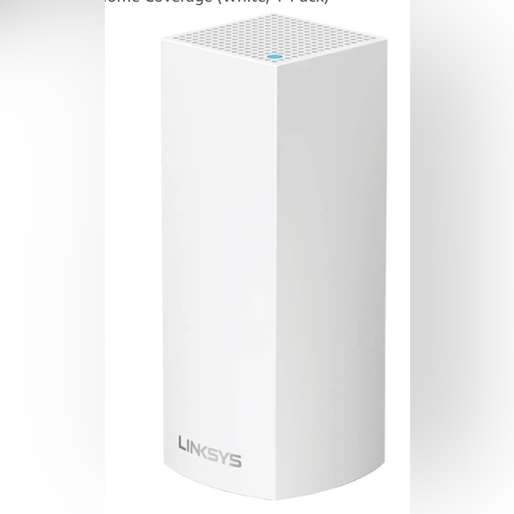 Linksys WHW0301 Velop Tri-Band AC2200 Whole Home Mesh Wi-Fi System 2200Mbps